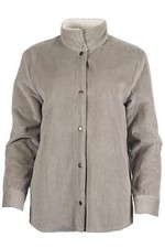 James Perse Fleece And Corduroy Jacket Us 2 Uk 6
