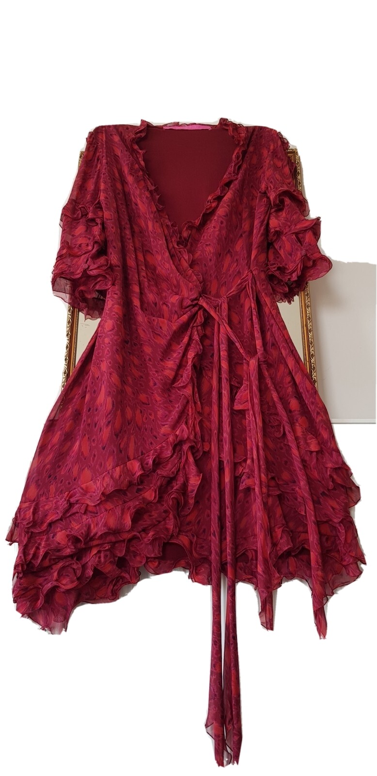 BEAUTIFUL EMANUEL UNGARO PARIS DRESS