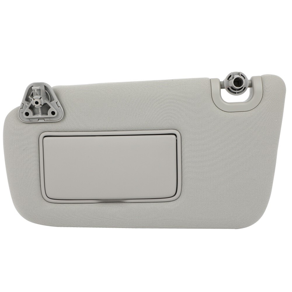 Driver Side Gray Sun Visor Without Sunroof For 2012-2019 Nissan LEAF Sentra