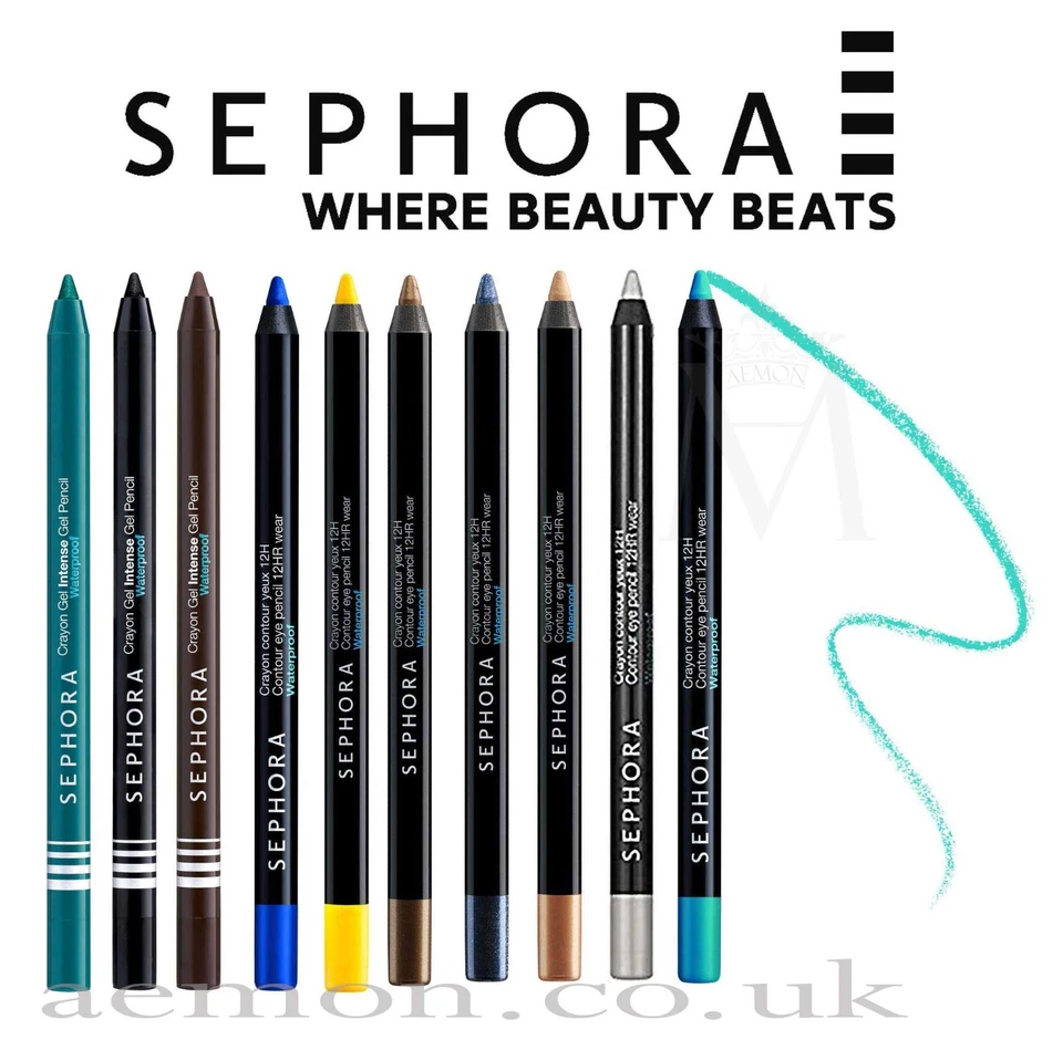 Sephora  Contour eye pencil liner 12HR wear  Waterproof , glide ORIGINAL - Image 3 of 4