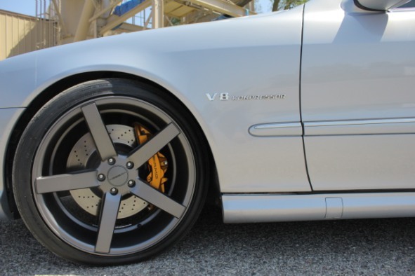 New Adjustable Lowering Links for 2005-06 Mercedes Benz W220 S55