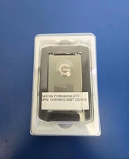 SanDisk Professional G DRIVE ArmorATD SPACE GREY 2TB (MISSING RETAIL BOX)