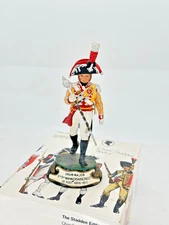Chas stadden napoleonic figure 90 mm studio paint drum major 5th Warwickshire