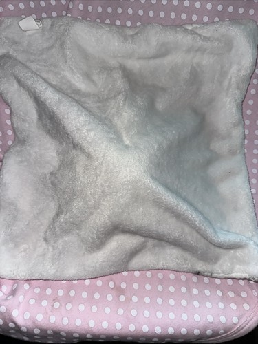 Mud Pie White Dog Security Blanket LOVEY HTF Bichon Frise Baby Puppy Plush Soft! - Picture 12 of 14