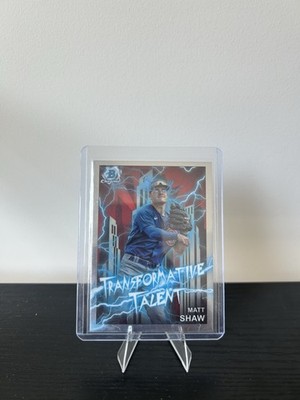 2023 Bowman Draft - Transformative Talent Matt Shaw #TT-7 (RC)