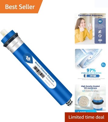 High-Performance RO Membrane 50 GPD - Compact Filtration Solution for Safe Water