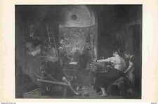 Postcard - Art - Painting - Diego Velasquez - Las Hilanderas - New Card