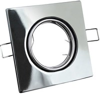 Chrom Moderne Einbauleuchte Downlight Lampe 8W/LED IP20 9X9X2,5 [Cm]
