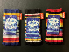 3x gestreifte Handysocken, Top Qualität, Farbig, Neu mit Etikett