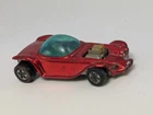 Vintage 1967 Hot Wheels Redline Beatnik Bandit Car Red Hong Kong