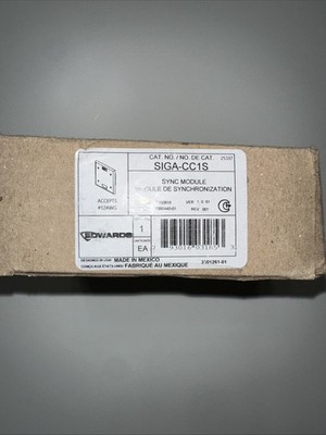 EDWARDS EST SIGA-CC1S SYNC MODULE NEW
