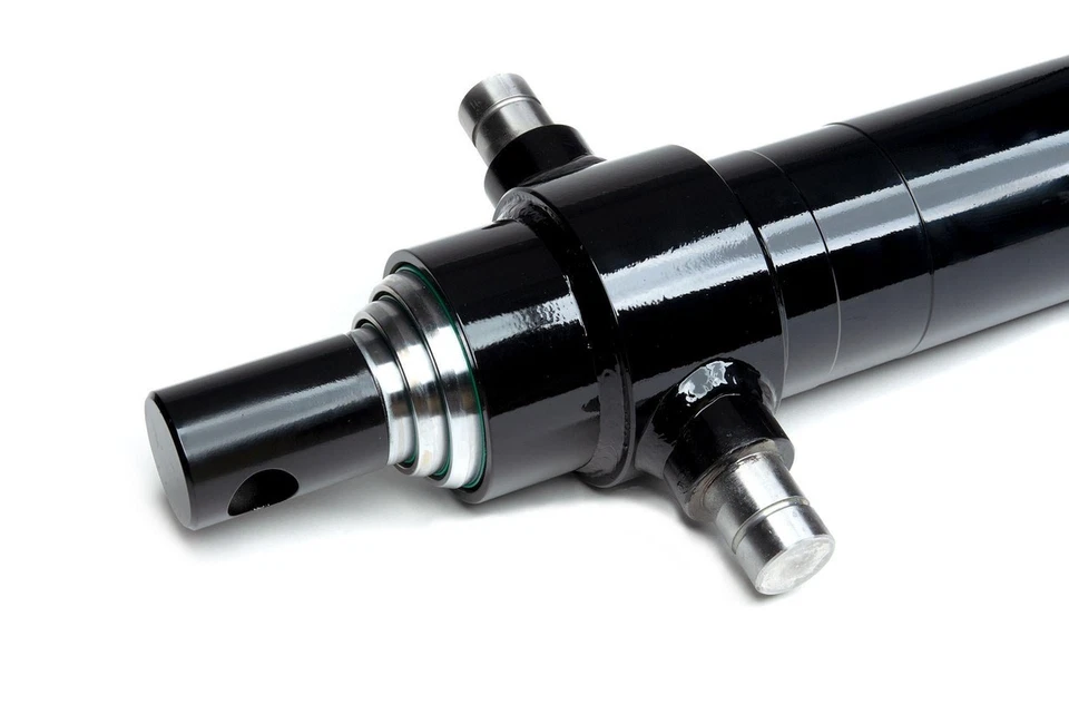 Cilindro hidráulico telescópico de acción simple, 7 toneladas, 3 etapas, 78 tiempos Foto 3 de 4