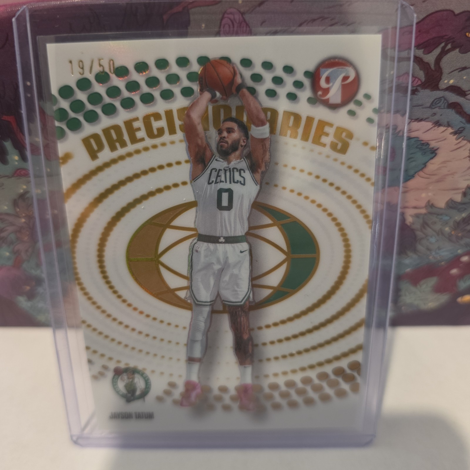 2025-26 Topps Chrome Update Series - Jayson Tatum #8 Gold Wave Refractor 19/50