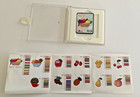 Lot of 3 Machine Embroidery Cards 1 (alphabet) 2 (flowers) 36 (fruit & veg) .PES — photo 7