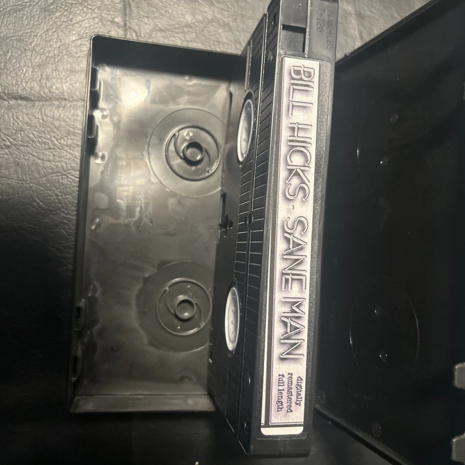 Bill Hicks Sane Man Comedy VHS Clam Shell Sacred Cow 1989 Laff Stop - Image 4 of 4