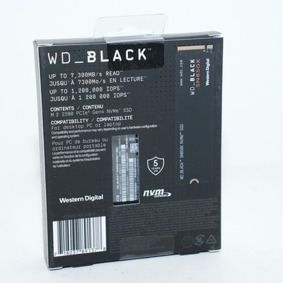 WD - BLACK SN850X 4TB Internal Gaming SSD PCIe Gen 4 x4 NVMe Solid