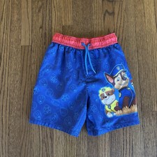 Paw Patrol Swim Trunk Shorts, Size 4T