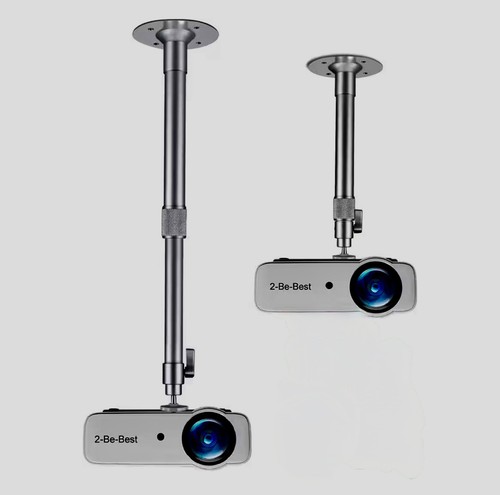 2-Be-Best Upgraded Projector Mount Extending Projector Ceiling Mount Adjustable