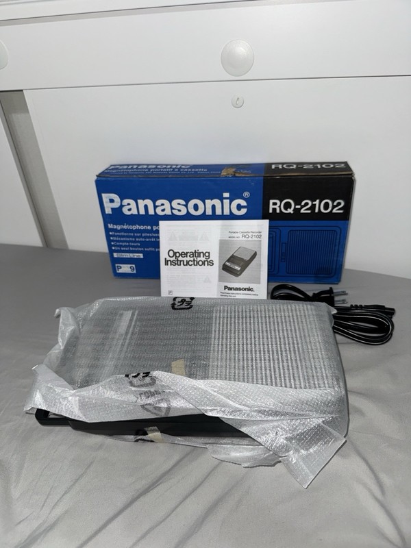 Panasonic RQ2102 Cassette Recorder - Open Box New