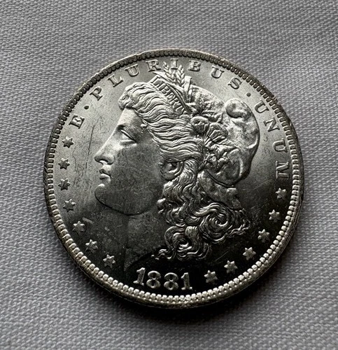 1881-O New Orleans US Mint Morgan Silver Dollar BU UNC BEAUTIFUL COIN