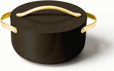 Caraway Nonstick Ceramic Dutch Oven Pot with Lid (6.5 qt, 10.5'') - Non Toxic New