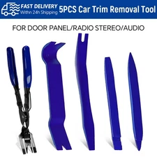 Car Trim Removal Plier Tool Set Door Panel Fastener Dashboard Plastic 5Pcs Kit