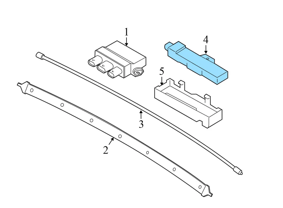 2014-2018 BMW 328D — антенна бесключевого доступа 9220832 - Изображение 3 из 4