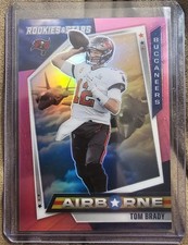 2021 Panini Rookies & Stars  Airborne Tom Brady #AB-1 Pink Prizm 56/75 HOF