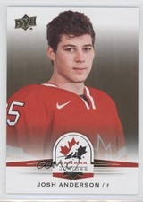 2014 Upper Deck Team Canada Juniors Gold Sepia Josh Anderson #45 0o9