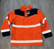 Hydrowear Warnschutzjacke Parka Neu Orange/Navy Gr. 3XL
