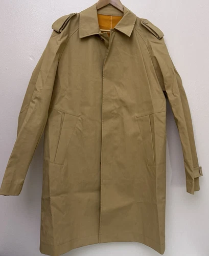 Versace Collection Cappotto donna beige antipioggia trench taglia US L