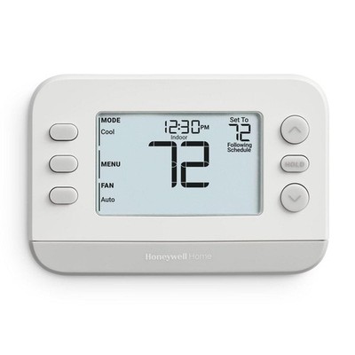 Honeywell Home X2P Programmable Thermostat, Conventional/Heat Pump, Flexible