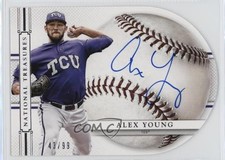 2015 Panini National Treasures College 43/99 Alex Young #2 Auto 00jz