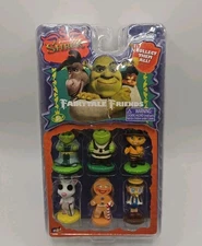 VINTAGE NEW 2006 DREAMWORKS SHREK FAIRYTALE FRIENDS MINI FIGURES NEW SEALED