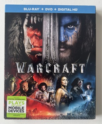Warcraft Blu-Ray, DVD, Digital HD Combination, New and Sealed