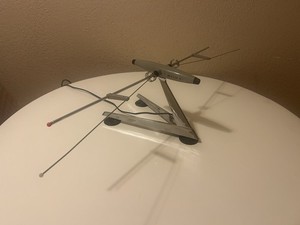 Vintage 1960s Sony Japan VCA-2 Rabbit Ear TV Portable Antenna New Unused