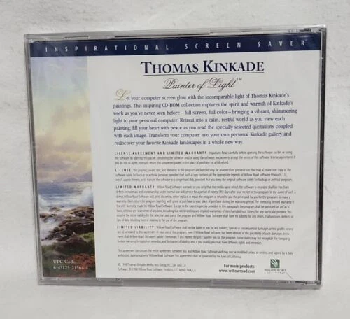 RARE! NEW & SEALED! Thomas Kinkade Painter of Light Software - CD,1998 - Image 2 of 4