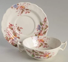 Booths Washington  Cream Soup & Saucer 2557652