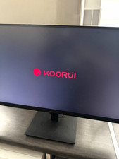 KOORUI 24N5C 24in Full HD LCD 75Hz 5ms HDMI Tilt Black Gaming Monitor