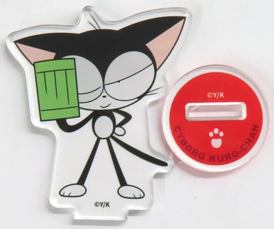 Acrylic stand/Acrylic panel Kuro-chan A Mini Acrylic Stand ''Kuji Kore Cyborg