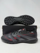Adidas Predator League TF Black Red Bred Turf Soccer Cleats ID3768 Men's Sizes