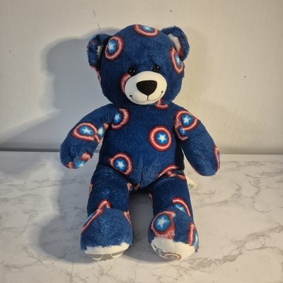 Build-A-Bear Workshop Marvel Avengers Captain America Teddy Plüschtier Kuscheltier BAB