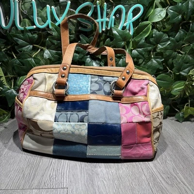 Coach Patchwork Suede Exterior Tote Bags & Handbags for Women | eBay
