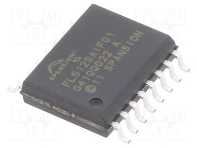 SO16 SPI 512MbFLASH 133MHz IC: FLASH Speicher 2,7÷3,6V