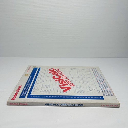 Vintage Original Radio Shack VisiCalc Applications 62-1051 - 第 4/12 張圖片