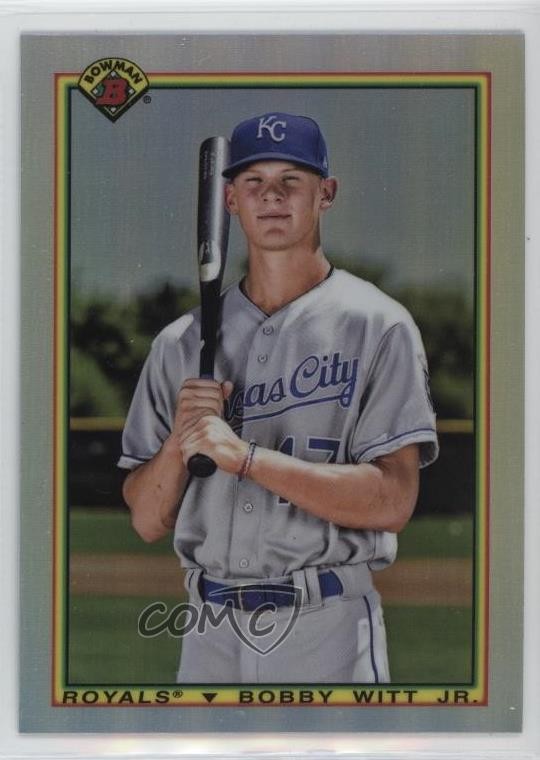 2020 Bowman 1990 Bowman Bobby Witt Jr #90B-BWJ h7d