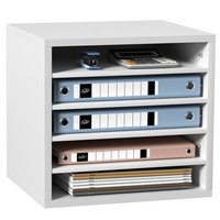 Vevor Briefablage Dokumentenablage 355X305X330Mm AblagefäCher Organizer Weiß