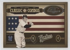 2005 Donruss Classics Classic Combos /400 Yogi Berra Mike Piazza #CC-36 HOF 5rq