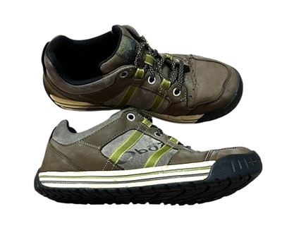 #ad Oboz mens 10 Hiking Shoes Brown Green Outdoors Bozeman Montana $40.00