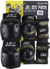 187 6-Pack Junior Pad Set Camo